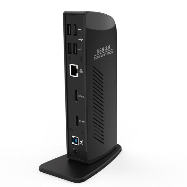 Shintaro Blazer USB3.0 USB-A/USB-C Dual Display Docking Station, Box Damage Only-0