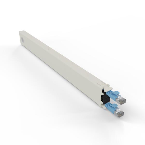 Patchbox.One 8RU STP Blue Cat6A Cable Management Cassette, To be Installed in Patchbox.One Frame (PONEFRAME)-0