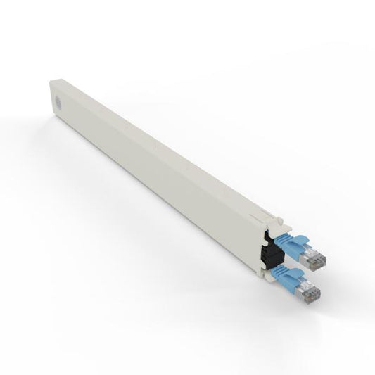 Patchbox.One 8RU STP Blue Cat6A Cable Management Cassette, To be Installed in Patchbox.One Frame (PONEFRAME)-0