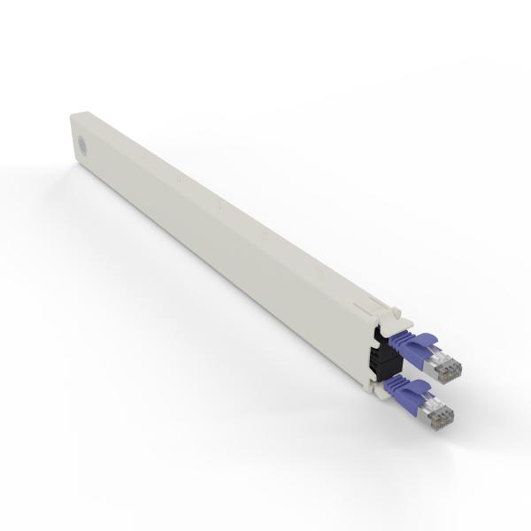 Patchbox.One 8RU STP Violet Cat6A Cable Management Cassette, To be Installed in Patchbox.One Frame (PONEFRAME)-0