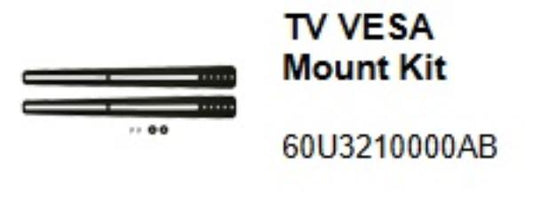 AVer VB-series Video Bar TV VESA Mount Kit. Suits VB342Pro / VB342+ / VB350.-0