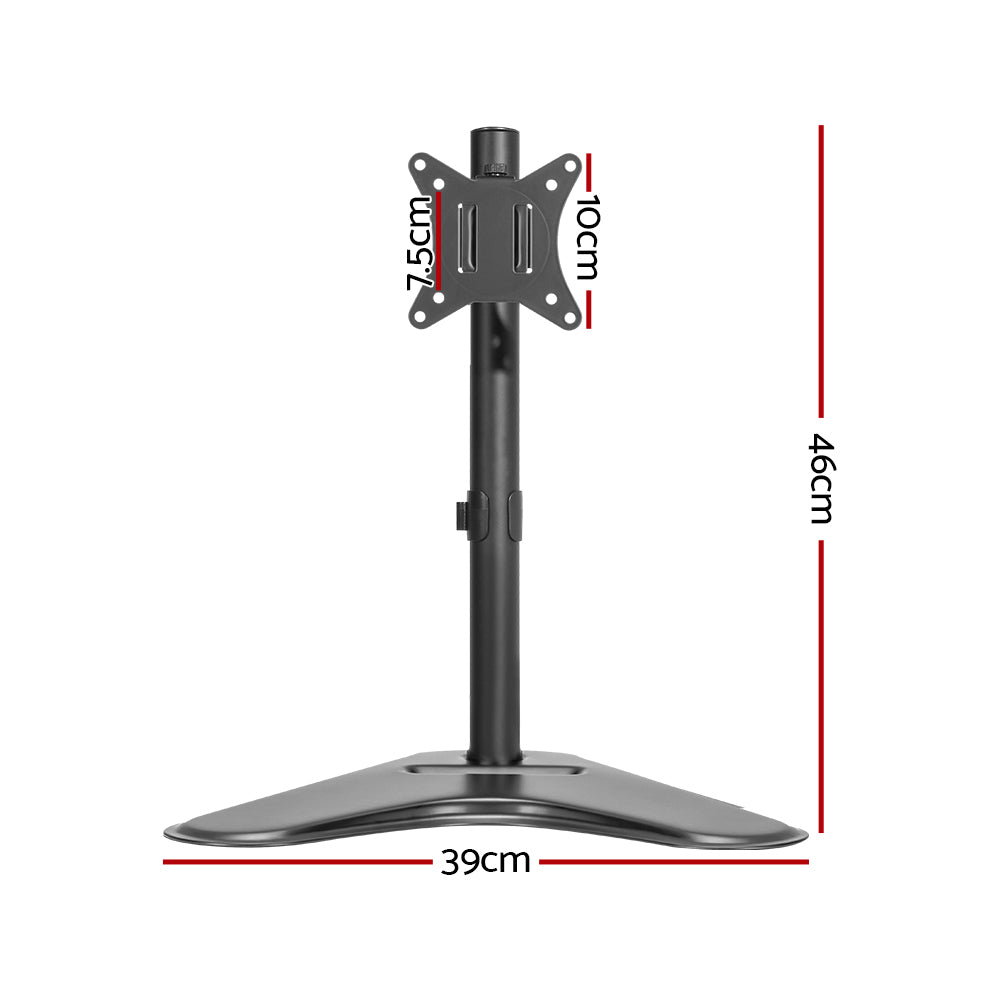 Artiss Monitor Arm Stand Single Black-1