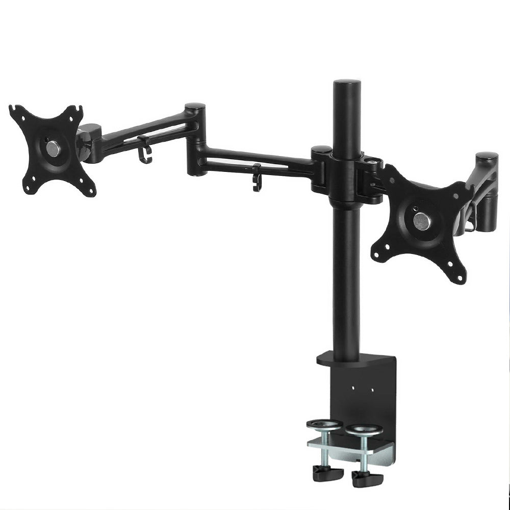 Artiss Monitor Arm Dual Desk Mount Screen Holder Bracket-0