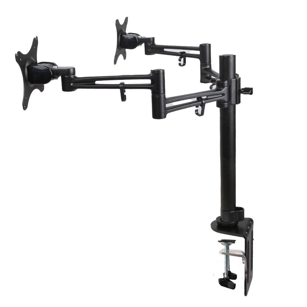 Artiss Monitor Arm Dual Desk Mount Screen Holder Bracket-3