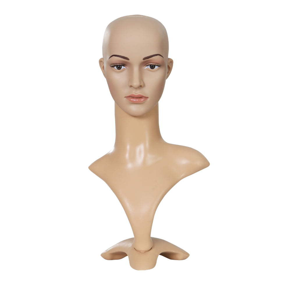 Embellir Female Mannequin Head Dummy Model Display Shop Stand Professional Use-2