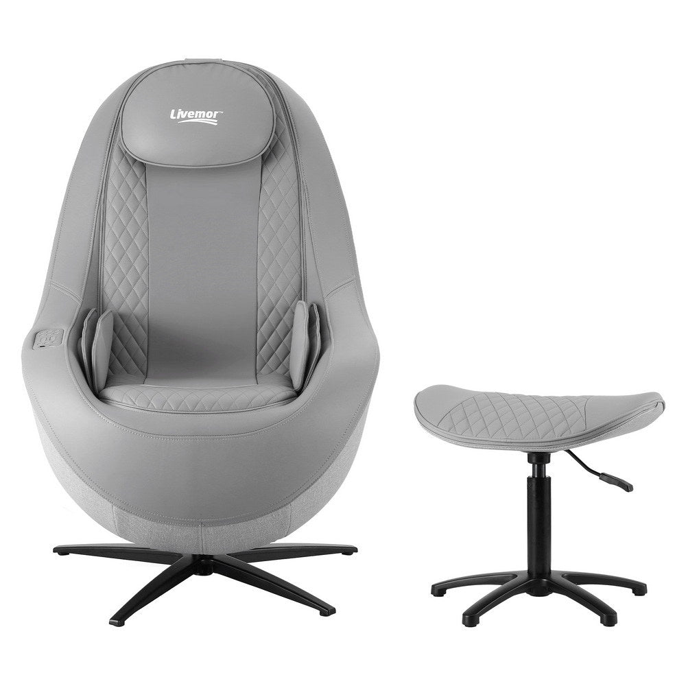 Livemor Massage Chair Electric Recliner Home Massager 3D ROLI-2