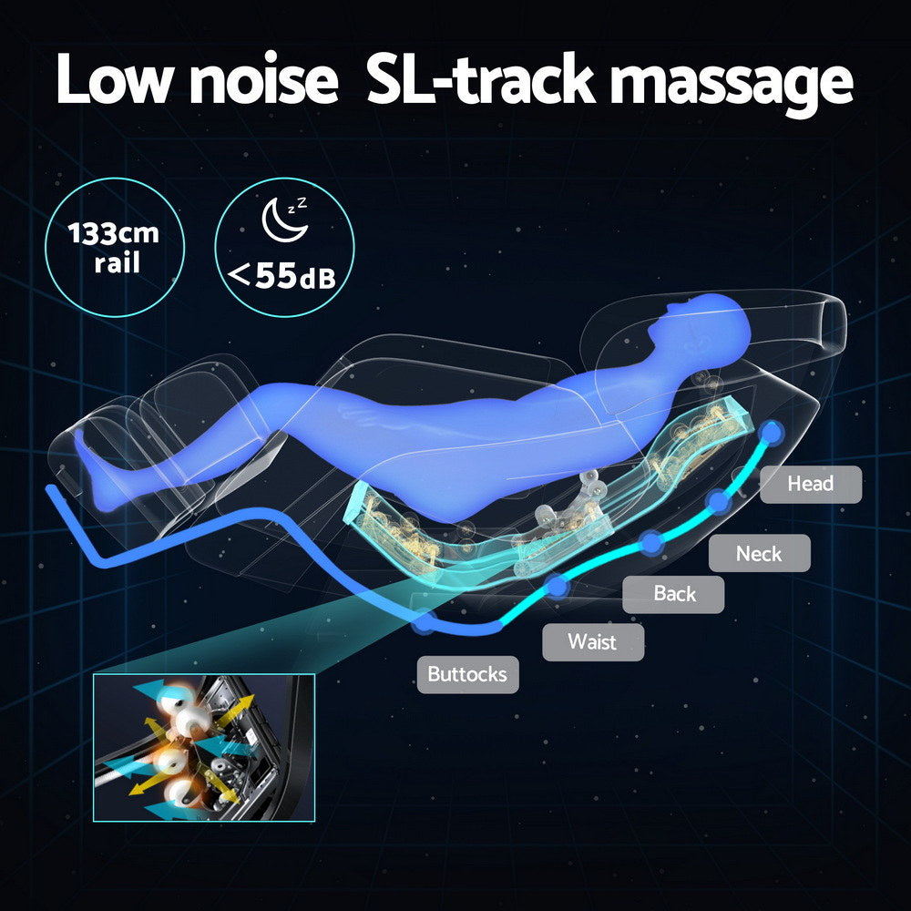 Livemor Massage Chair Electric Recliner Home Massager 3D ROLI-4