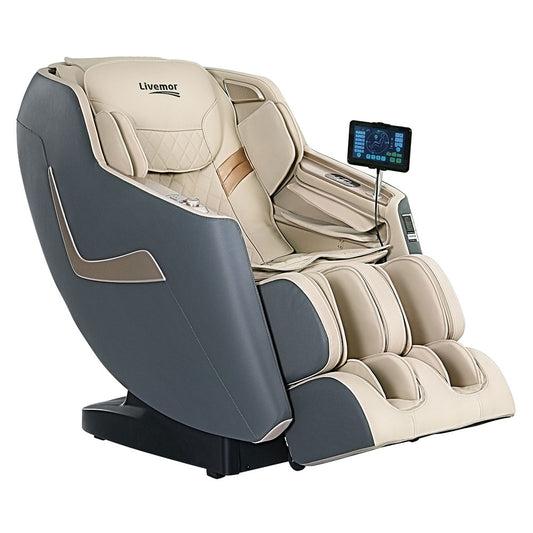 Livemor Massage Chair Electric Recliner Home Massager 3D Opal-0