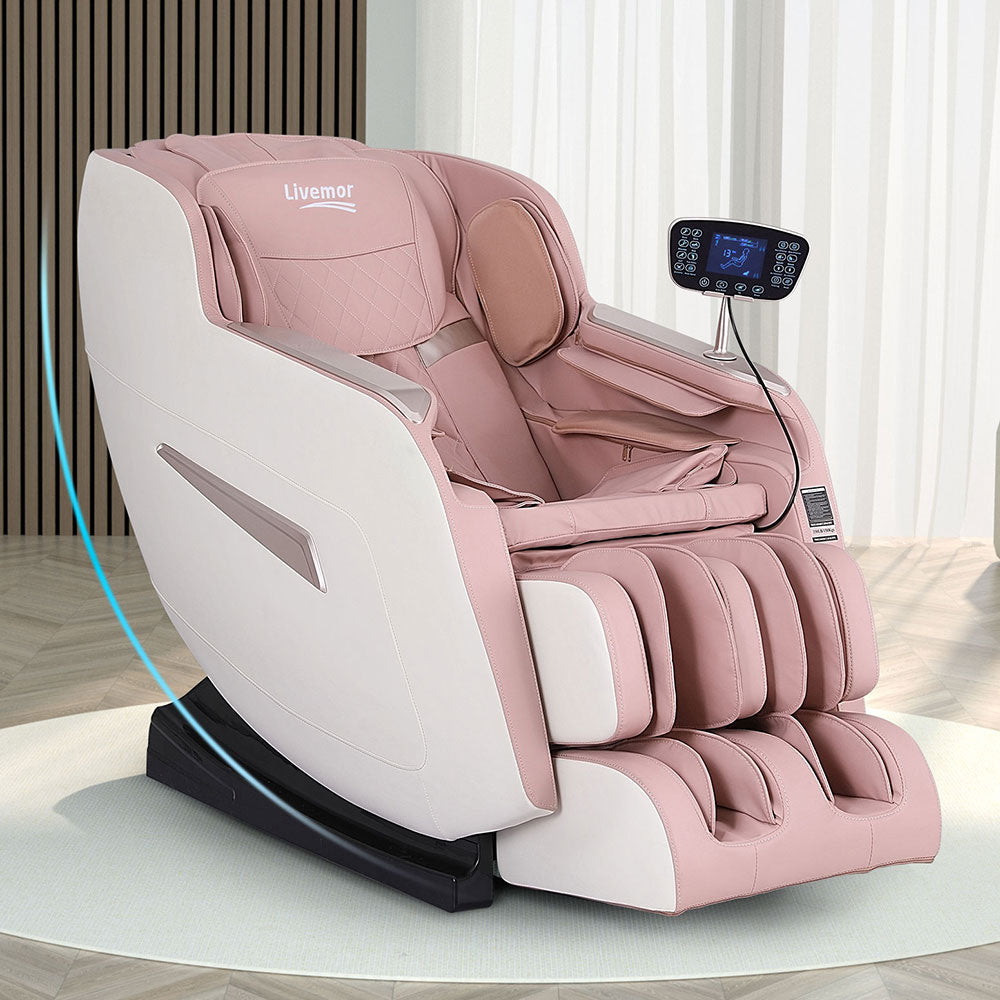 Livemor Massage Chair Electric Recliner Home Massager Amos-6