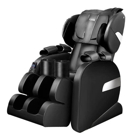 Livemor Massage Chair Electric Recliner 22 Nodes Massager Belmue-0