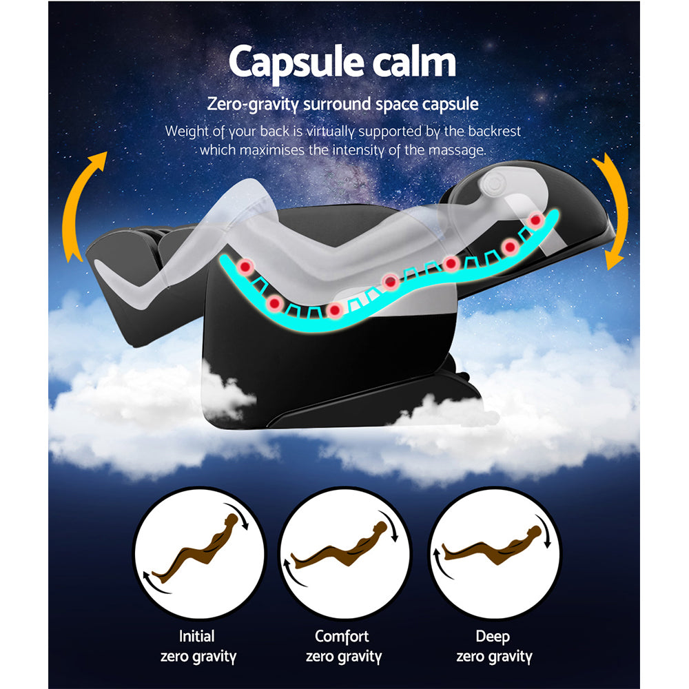 Livemor Massage Chair Electric Recliner 22 Nodes Massager Belmue-3