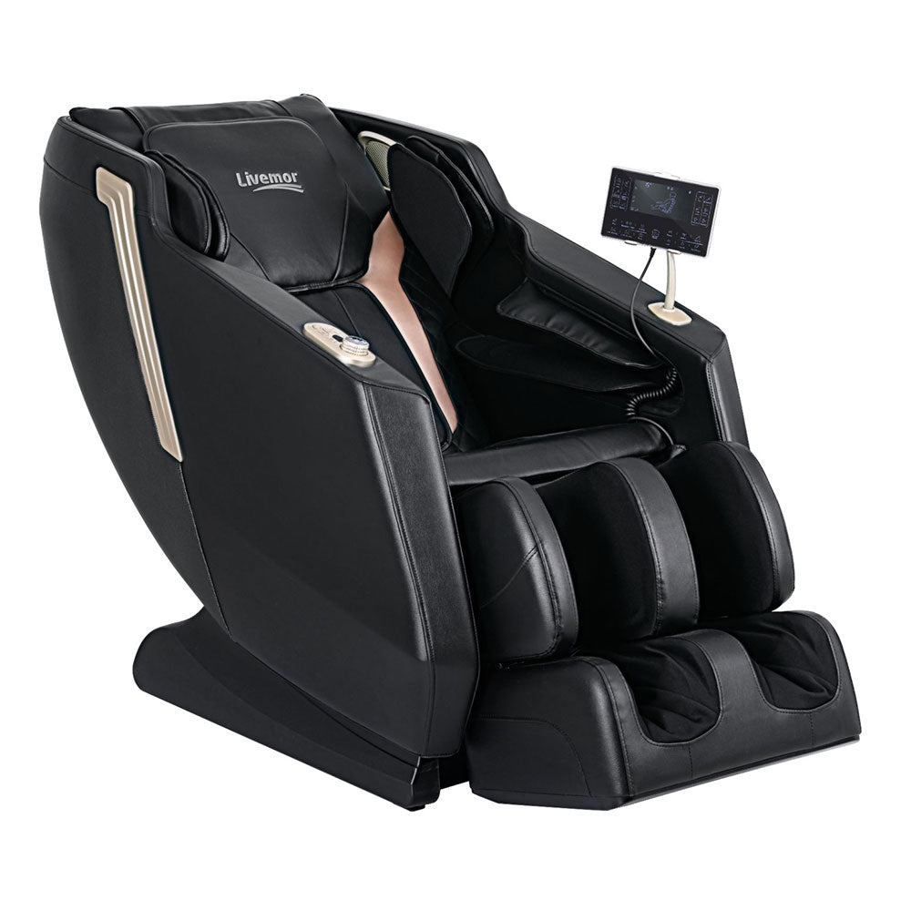 Livemor Massage Chair Electric Recliner Home Massager Baird-0