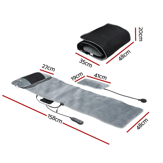 Livemor Massage Mat 10-nodes Vibration Heating Massage Cushion-1