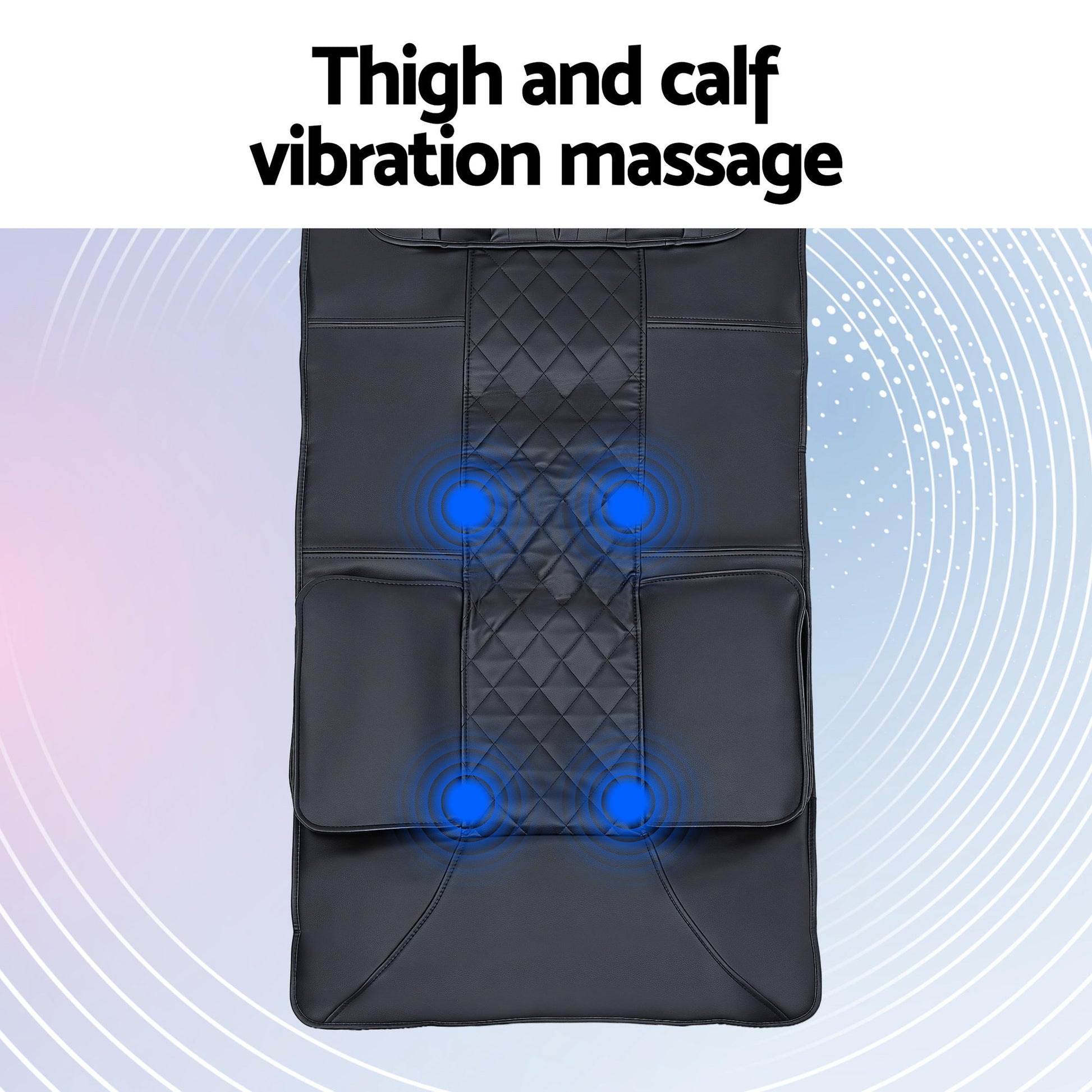 Livemor Massage Mat Heated Kneading Neck Massager Lumbar Airbag Stretch-7