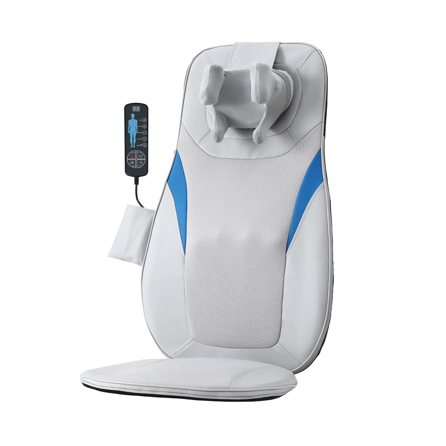 Livemor Full Back Massage Cushion 3D Kneading Heating Massage Seats-0