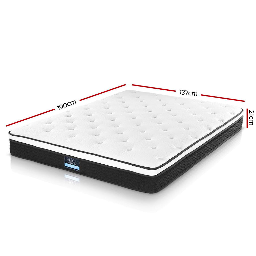 Giselle Bedding 21cm Mattress Euro Top Double-1