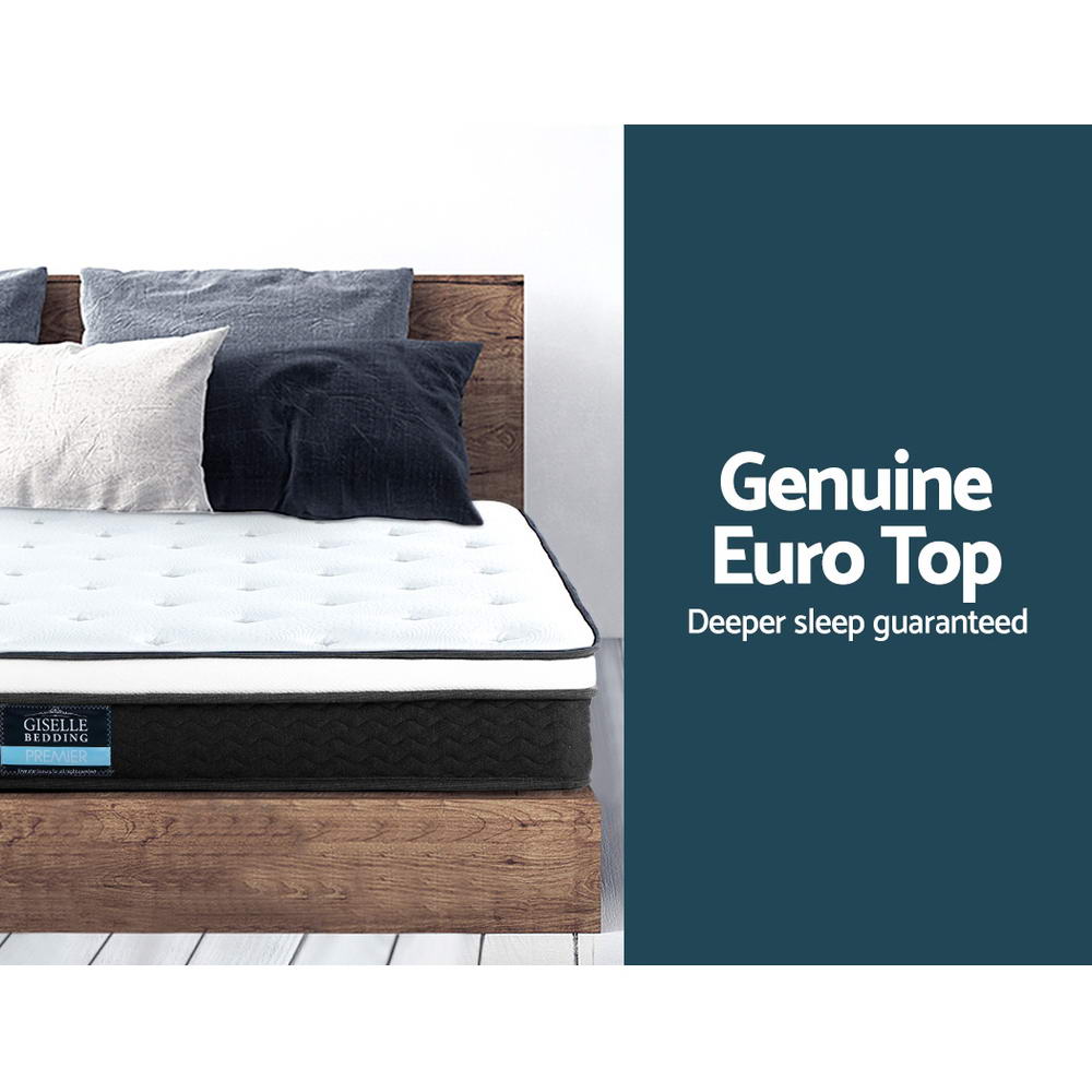 Giselle Bedding 21cm Mattress Euro Top Double-3