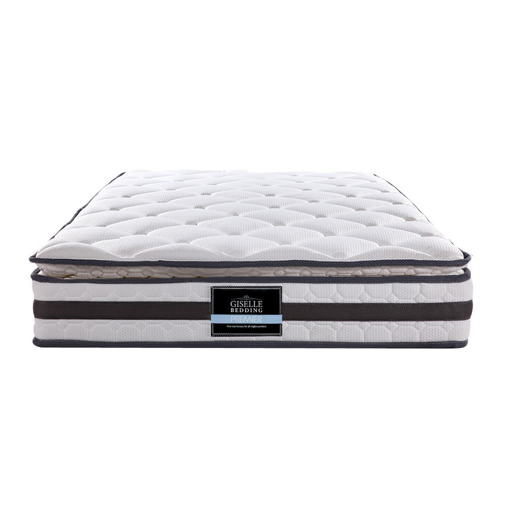 Giselle Bedding 21cm Mattress Pillow Top King Single-2