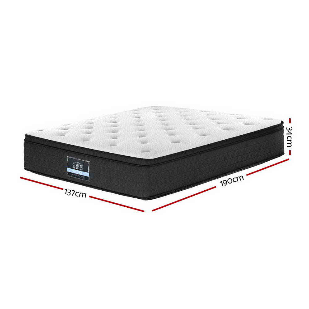 Giselle Bedding 34cm Mattress Euro Top Double-1