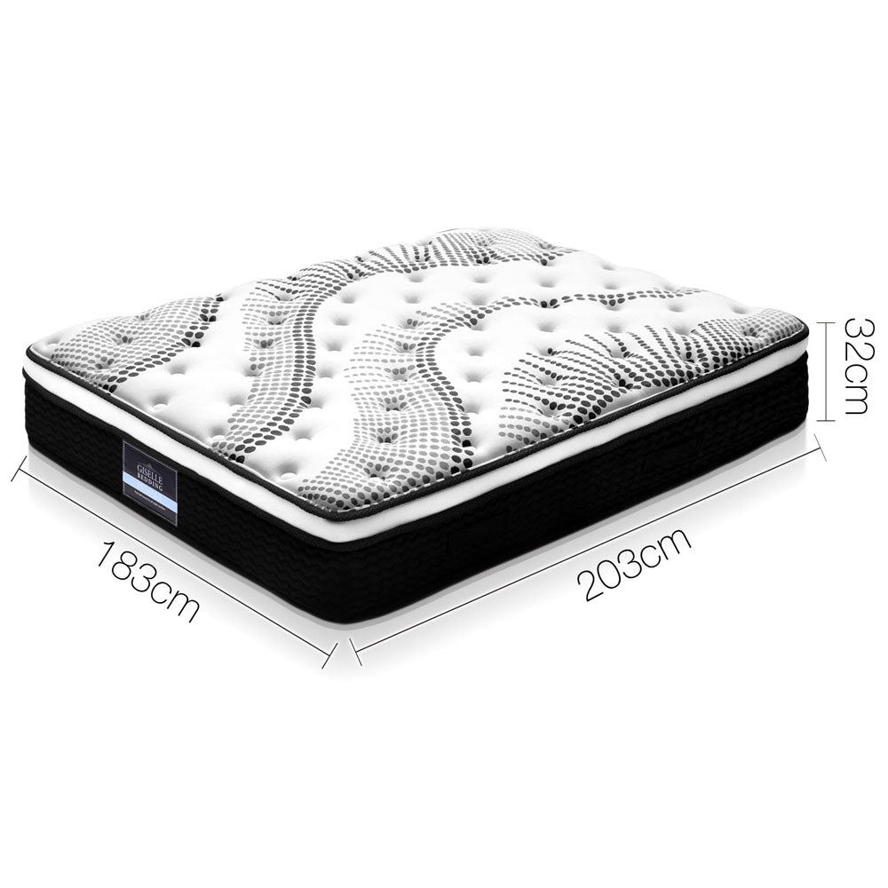 Giselle Bedding 32cm Mattress Euro Top King-1