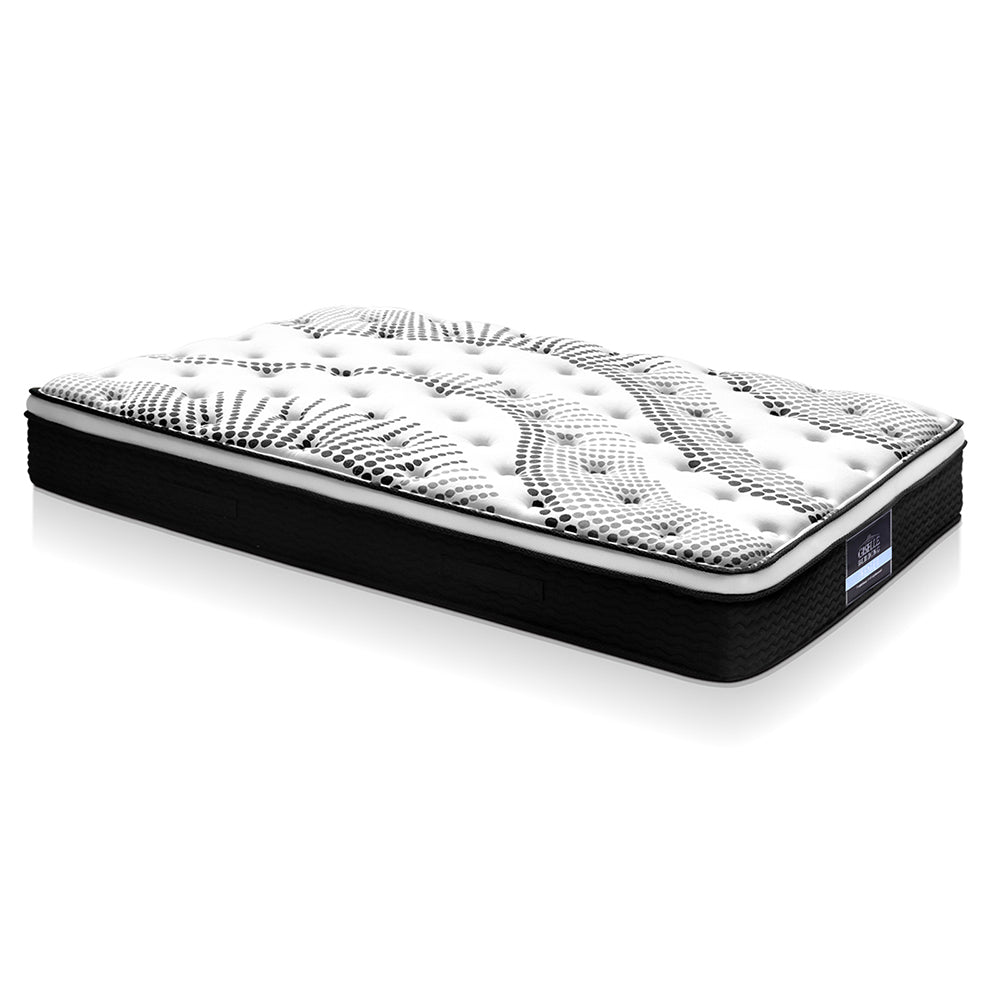 Giselle Bedding 32cm Mattress Euro Top King Single-0