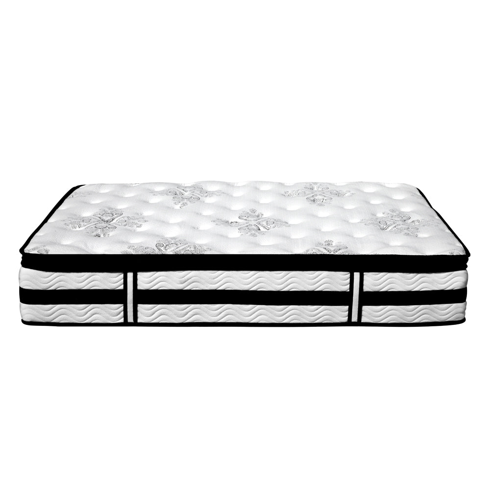 Giselle Bedding 34cm Mattress Euro Top Pocket Spring Double-3