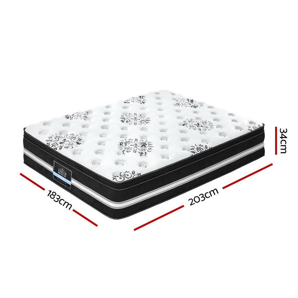 Giselle Bedding 34cm Mattress Cool Gel Memory Foam King-1