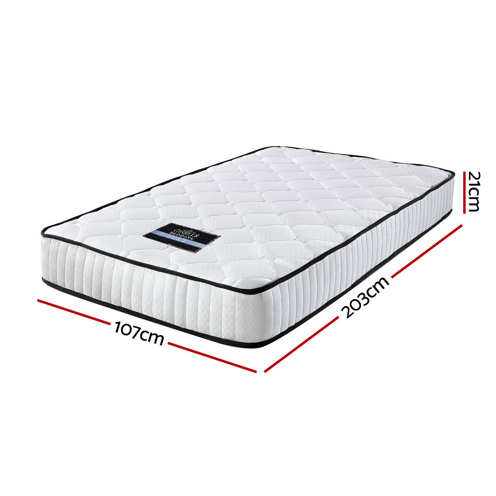 Giselle Bedding 21cm Mattress Tight Top King Single-1