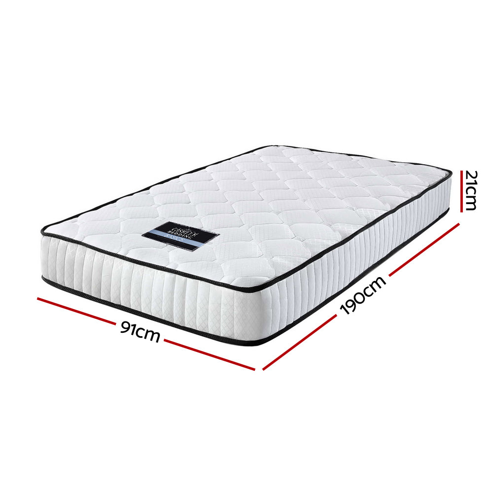 Giselle Bedding 21cm Mattress Tight Top Single-1