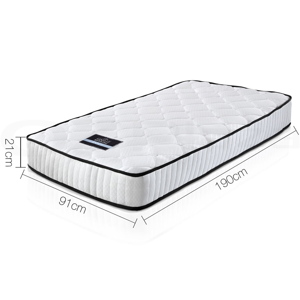 Giselle Bedding 21cm Mattress Tight Top Single-1