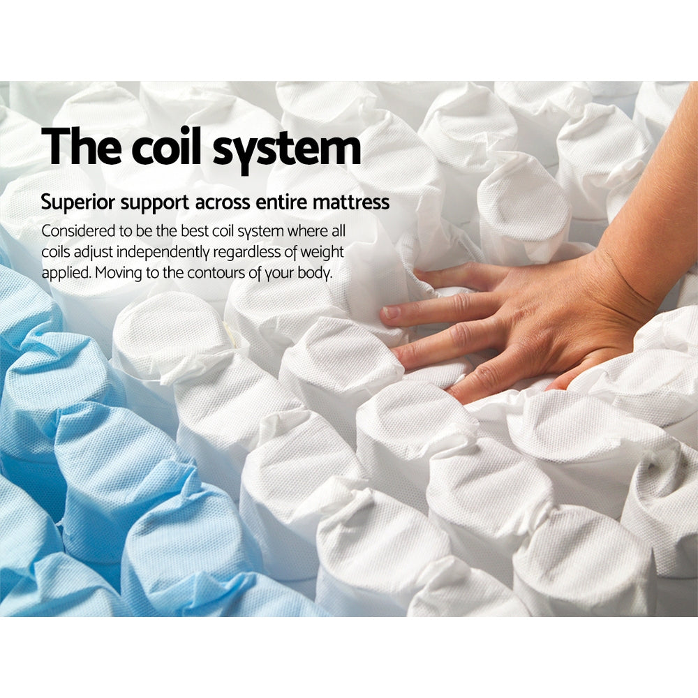 Giselle Bedding 21cm Mattress Tight Top Single-3