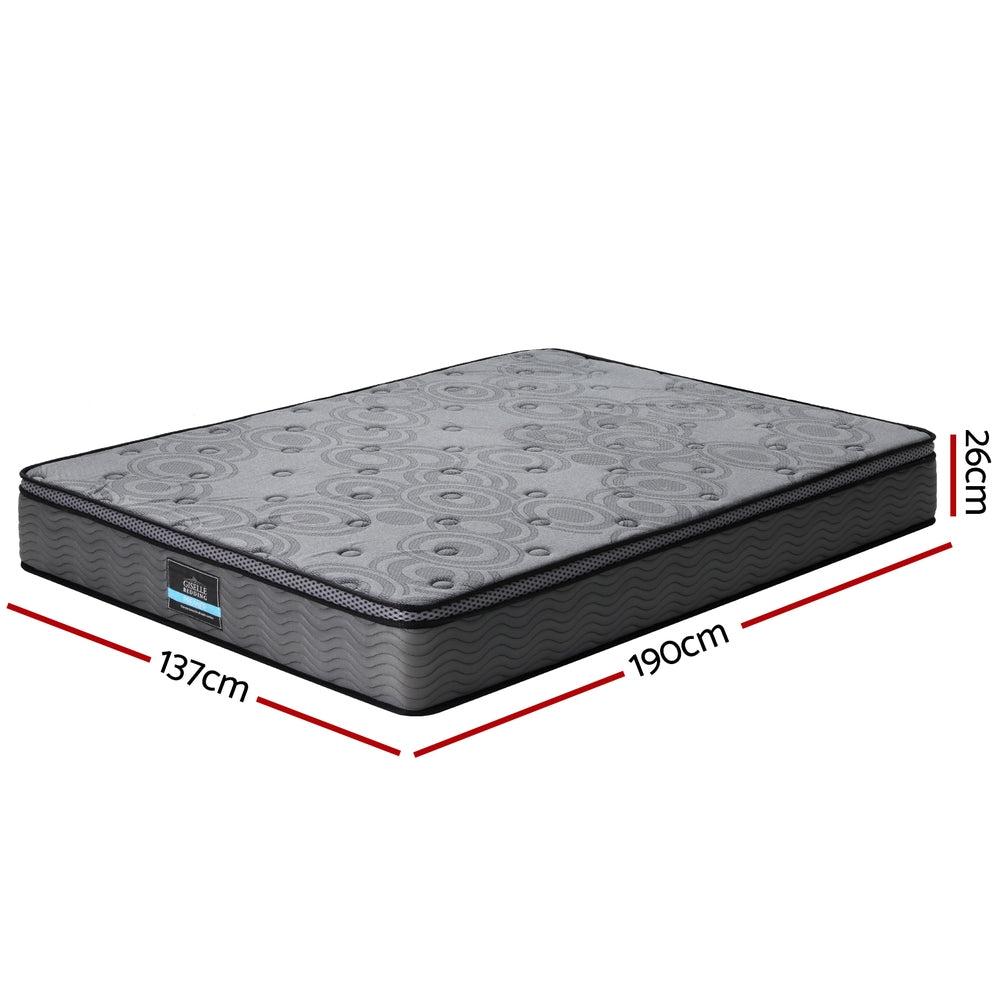 26cm Mattress Bed Giselle Double-1