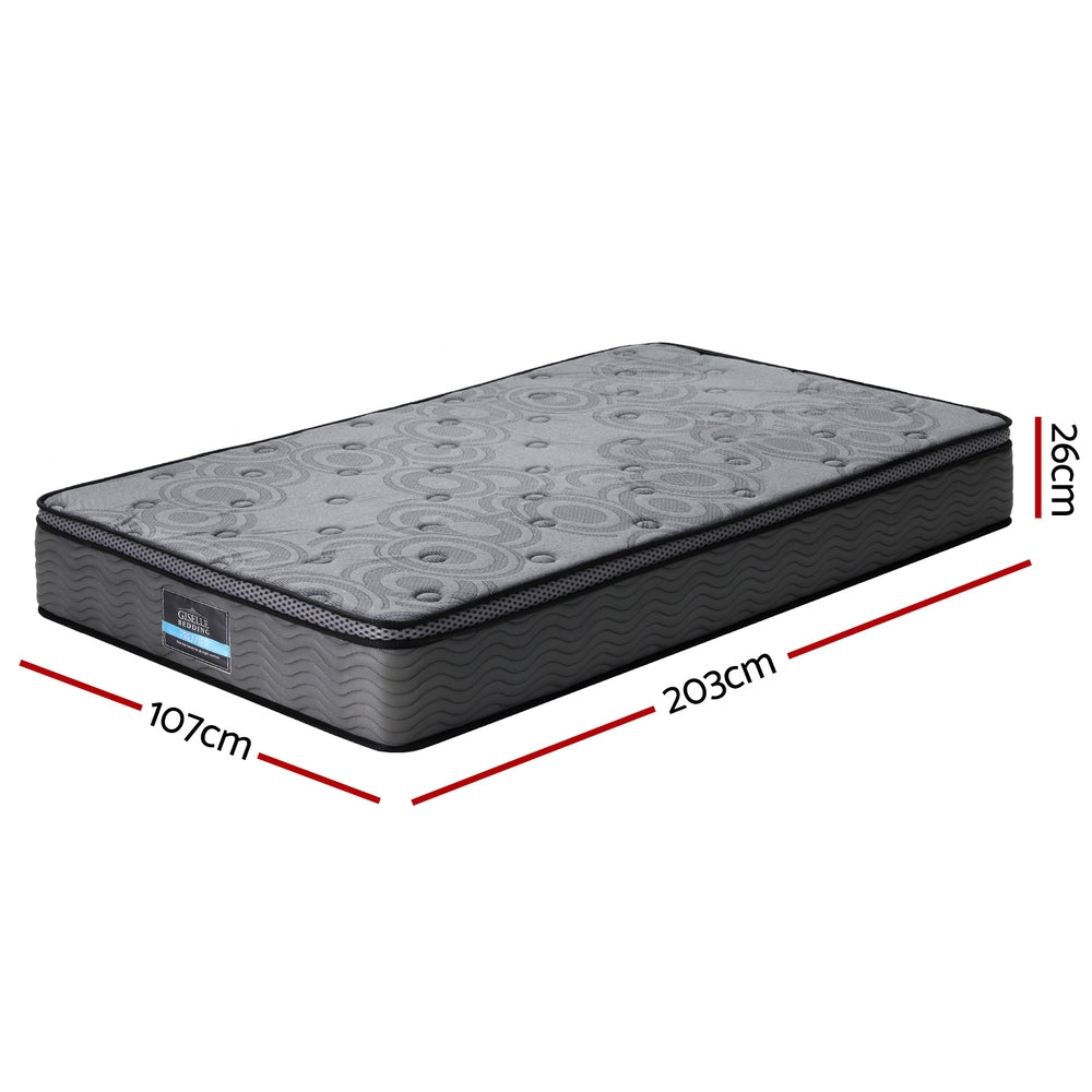 26cm Mattress Bed Giselle King Single-1