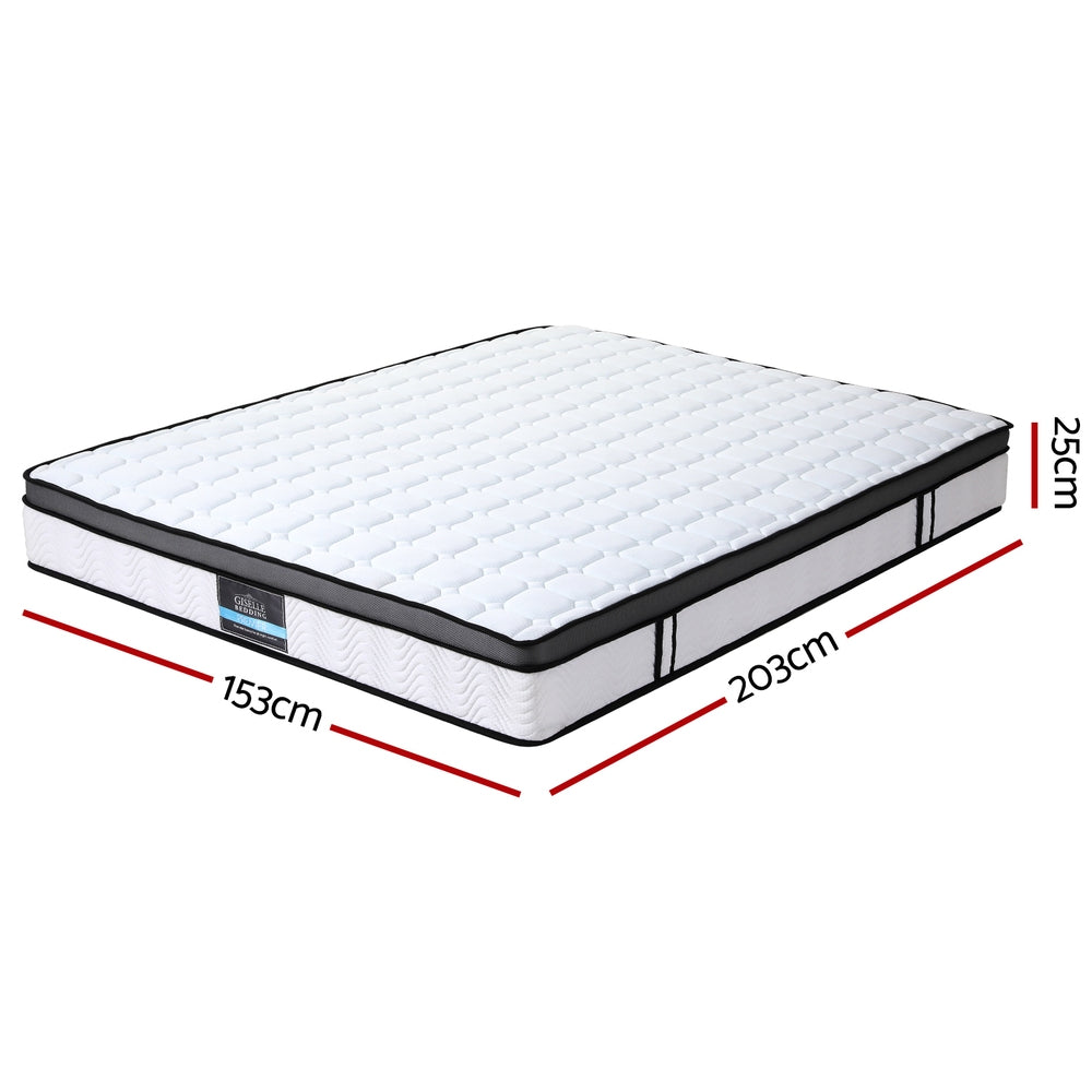 Giselle Mattress Cool Gel Foam 25cm Queen-1