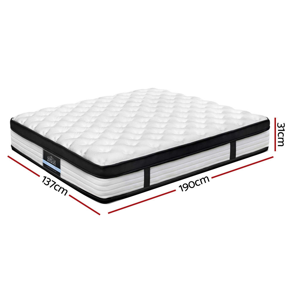 Giselle Bedding 31cm Mattress Euro Top Double-1