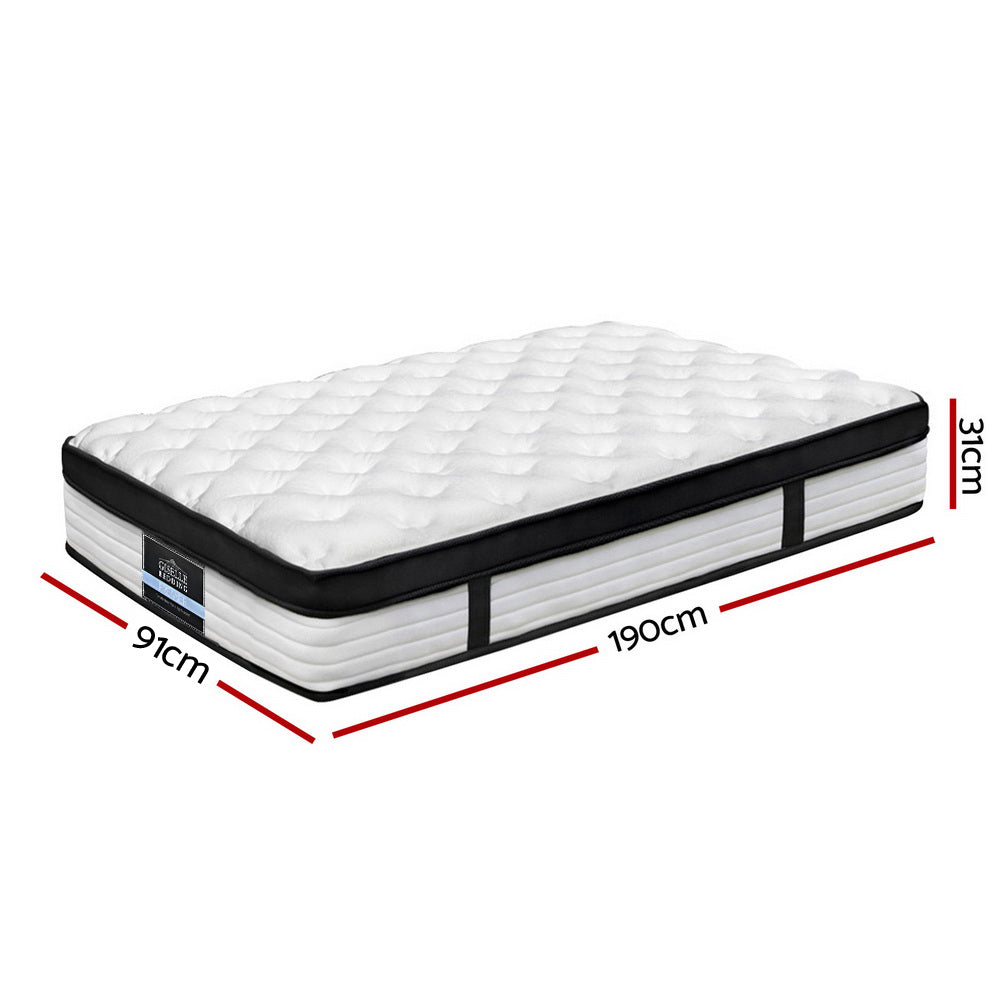 Giselle Bedding 31cm Mattress Euro Top Single-1