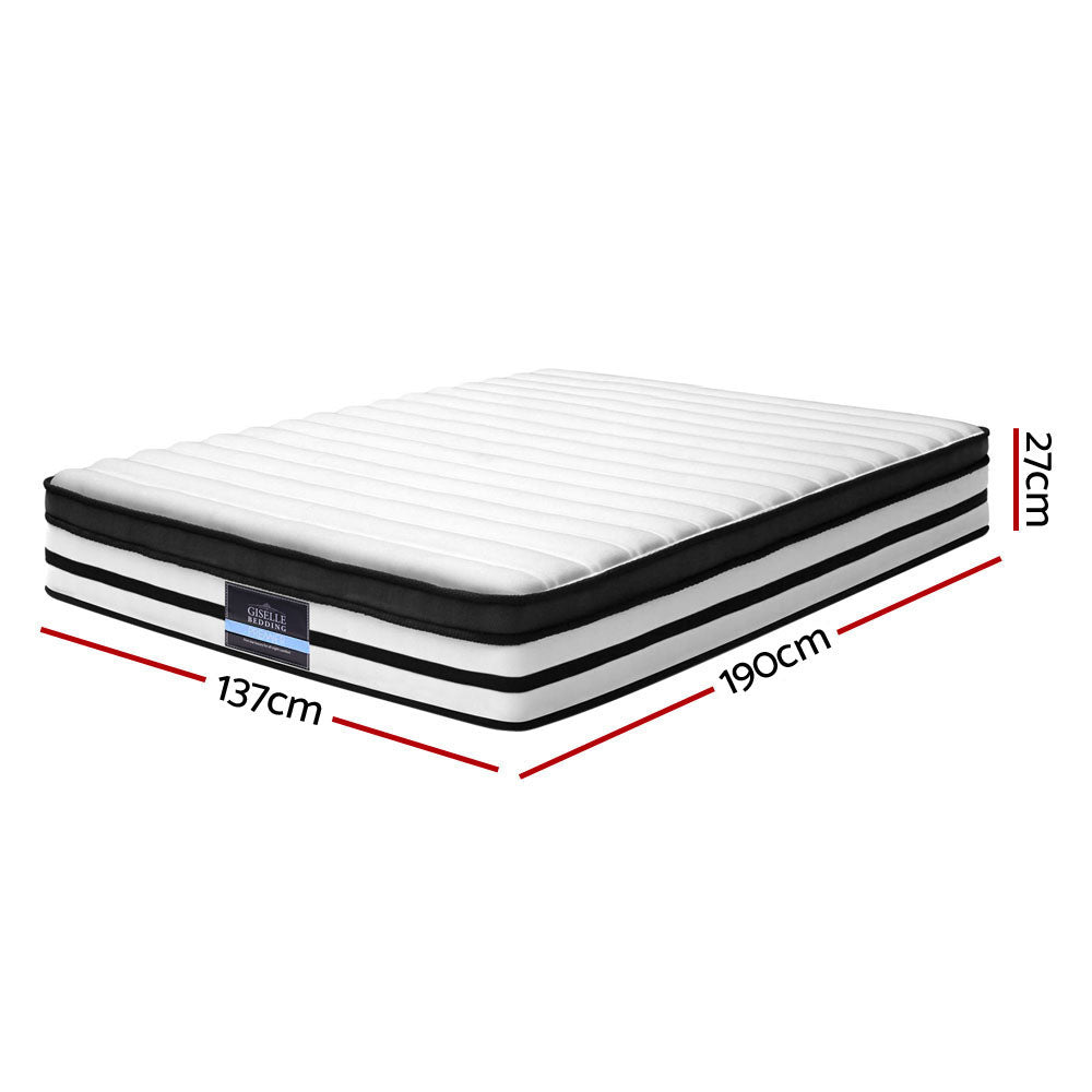 Giselle Bedding 27cm Mattress Euro Top Double-1