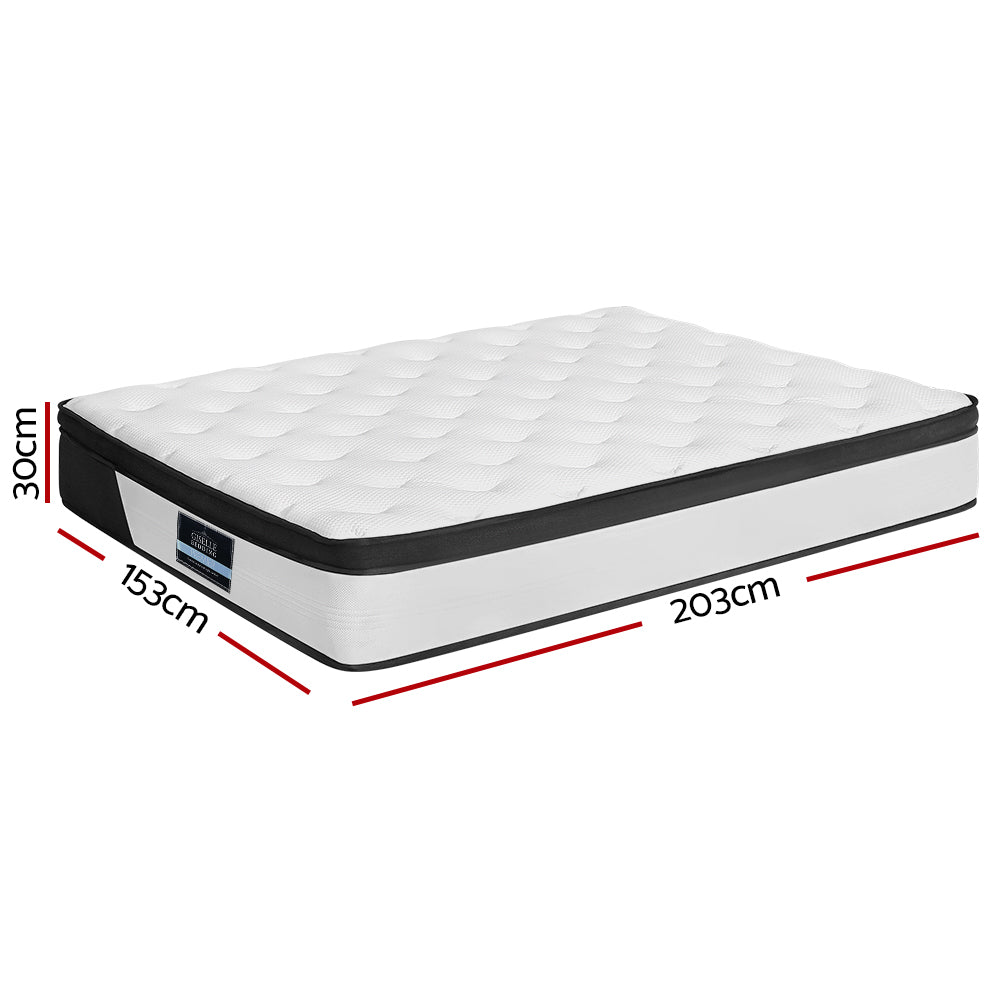 Giselle Bedding 30cm Mattress Euro Top Queen-1