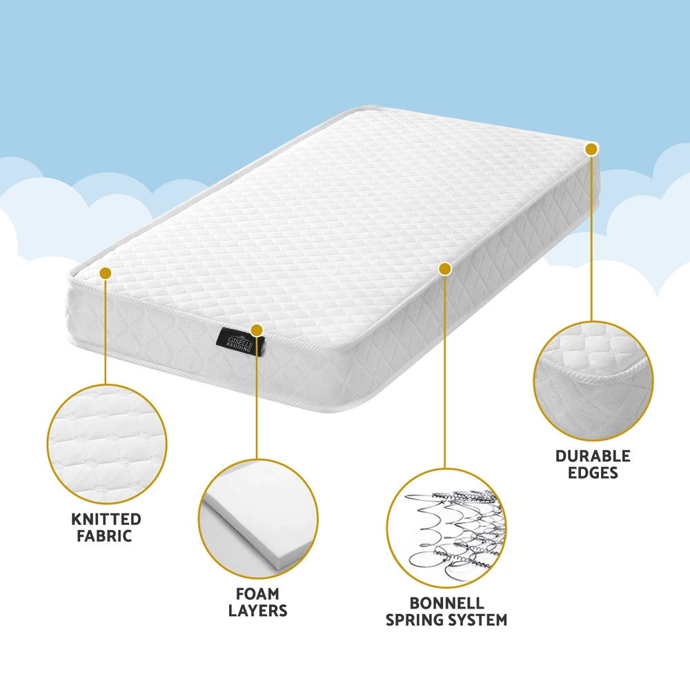 Giselle Baby Cot Mattress Spring Foam-4