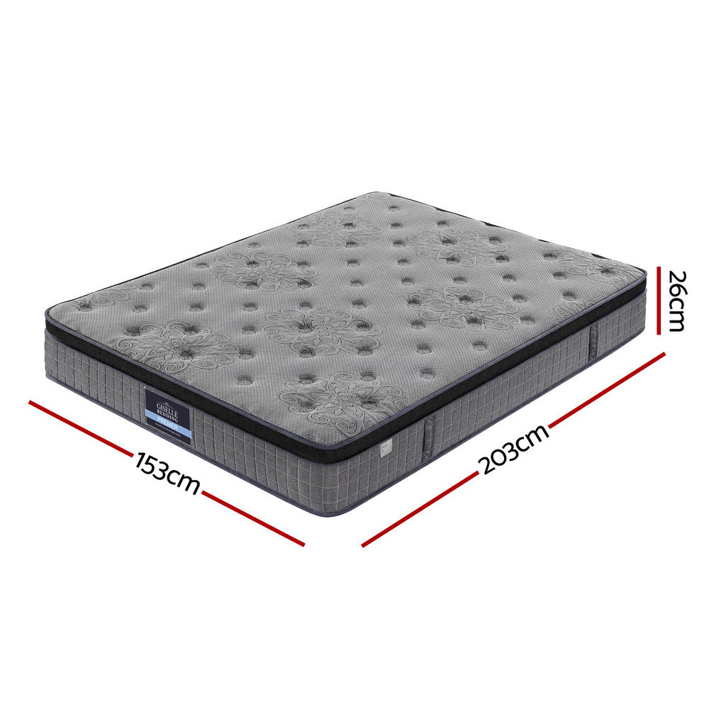 26cm Giselle Mattress Queen Latex Foam Mattresses-1
