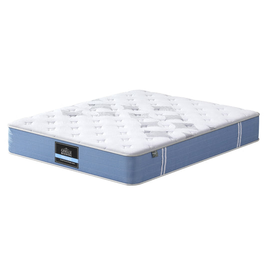 25cm Giselle Mattress King Bed Pocket Spring Mattresses-0