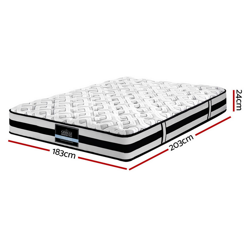 Giselle Bedding 24cm Mattress Super Firm King-1