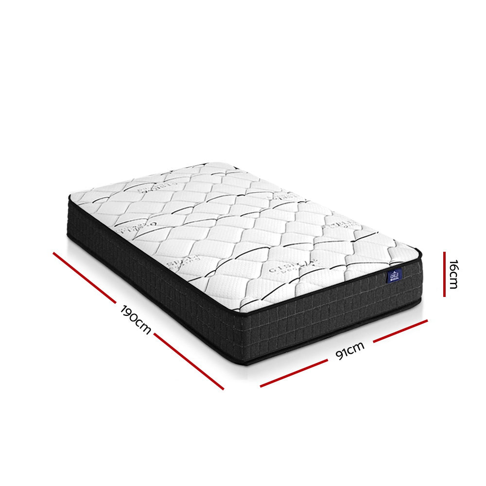 Giselle Bedding 16cm Mattress Medium Firm Single-1