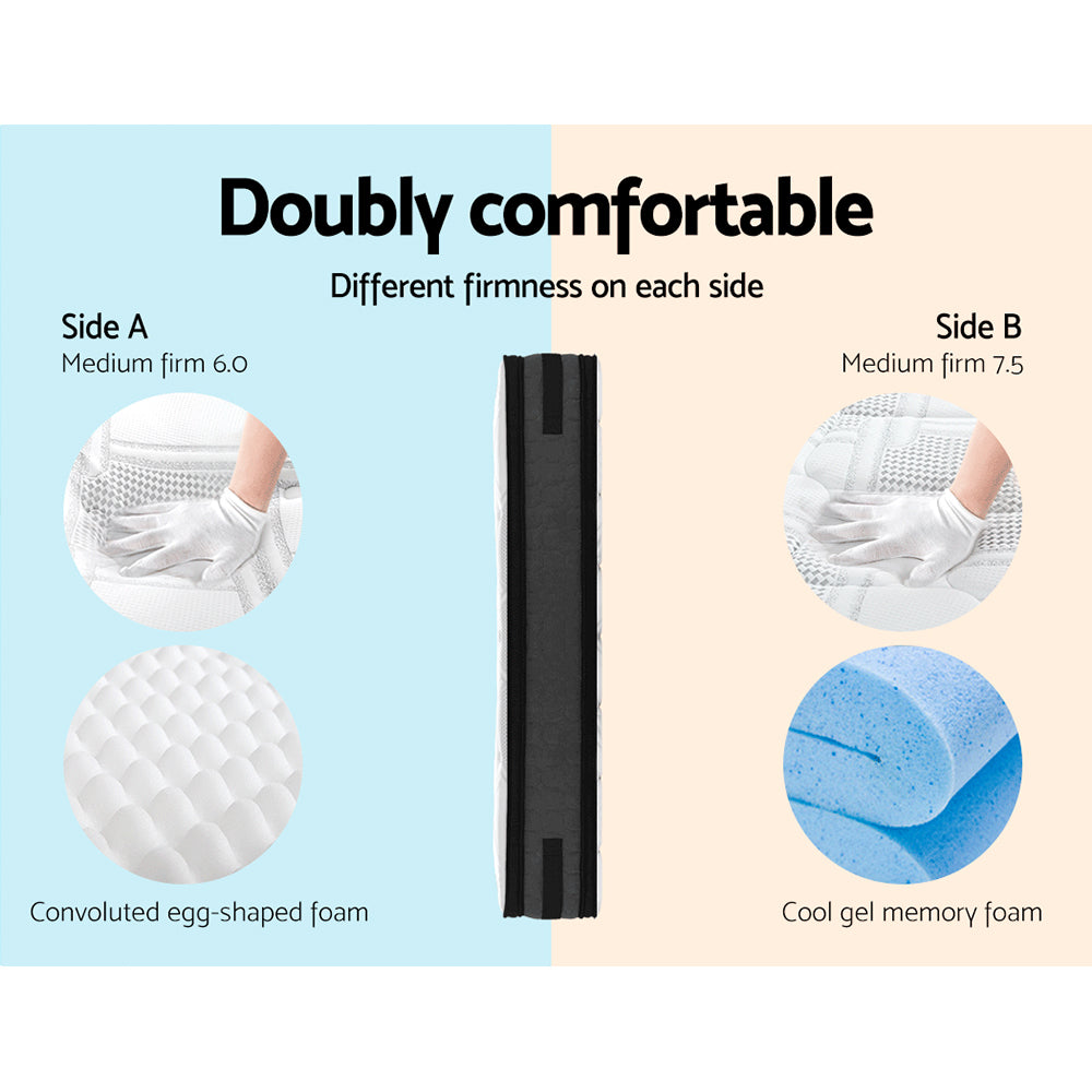 Giselle Bedding 36cm Mattress Cool Gel Memory Foam Single-2