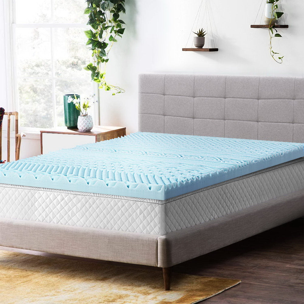 Giselle Bedding Memory Foam Mattress Topper 11-Zone 8cm King-7