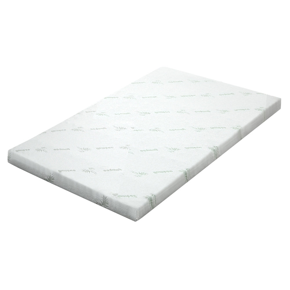 Giselle Bedding Memory Foam Mattress Topper Cool Gel 8cm Single-0