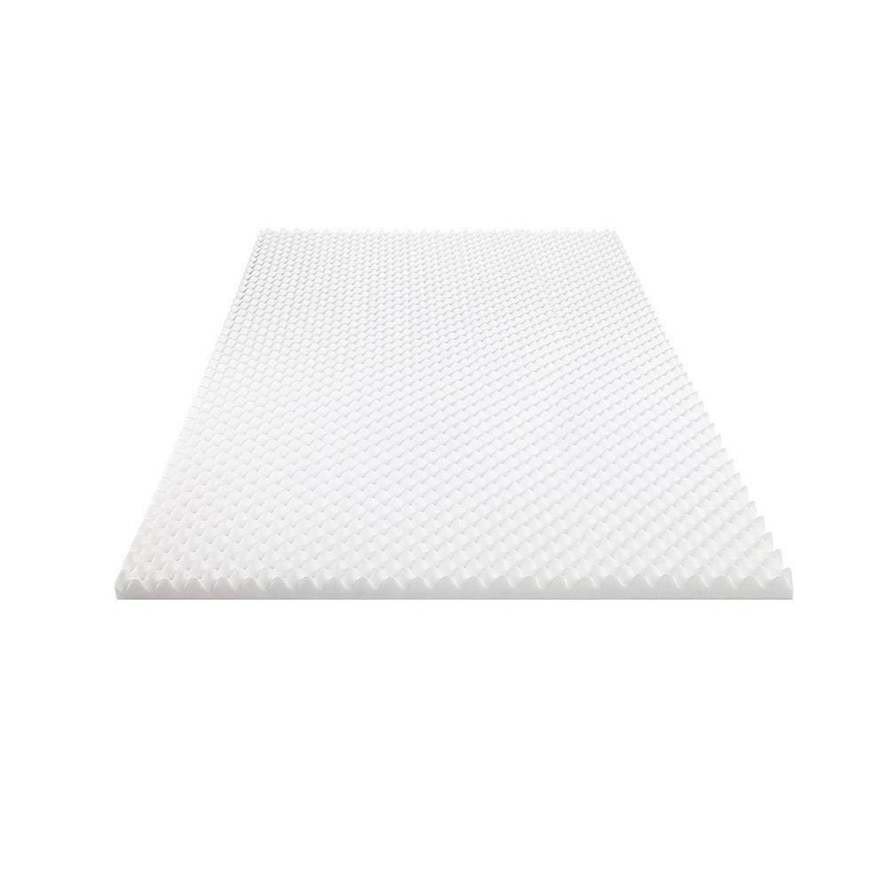 Giselle Bedding Foam Mattress Topper Egg Crate 5cm Double-2
