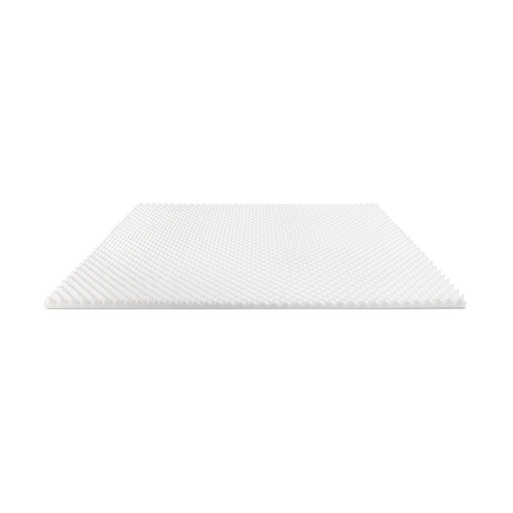 Giselle Bedding Memory Foam Mattress Topper Egg Crate 5cm Queen-3