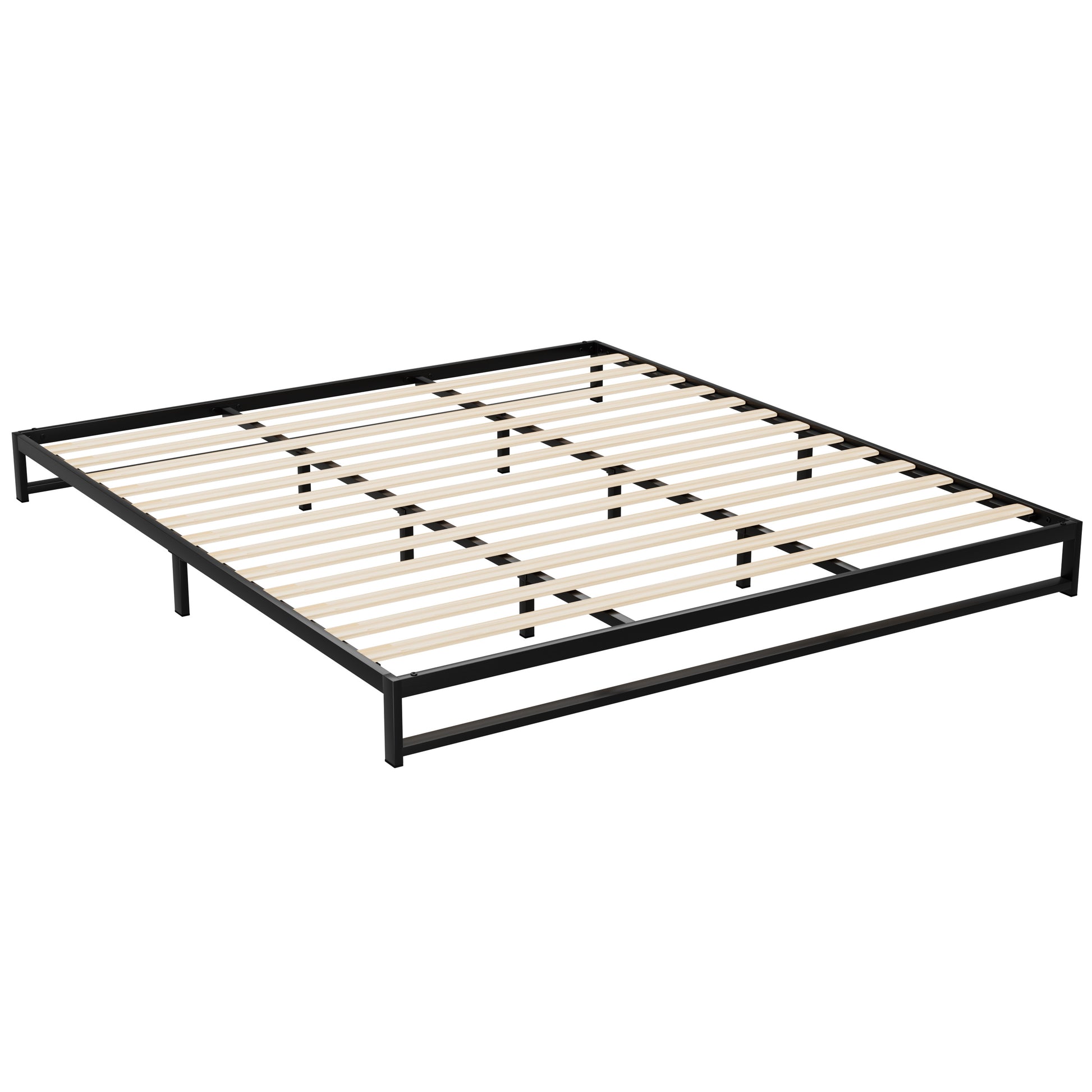 Artiss Bed Frame King Size Metal BERU-0