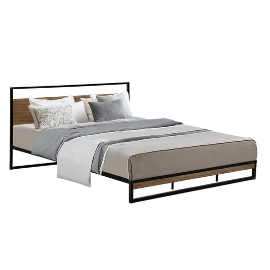 Artiss Bed Frame King Size Metal Frame DANE-0